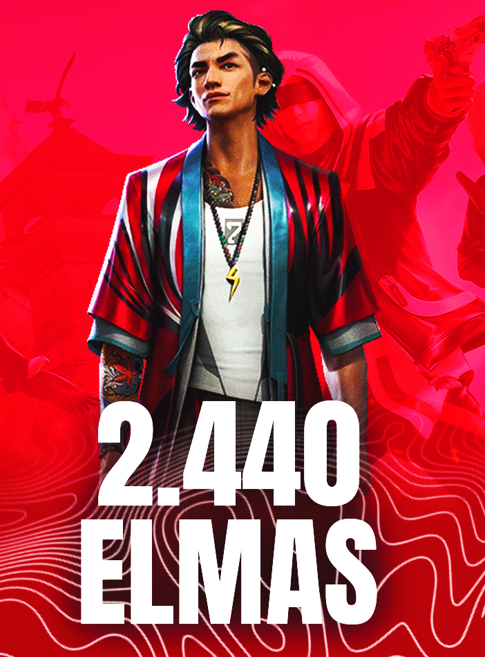 Free Fire 2.440 Elmas Süpriz Paket